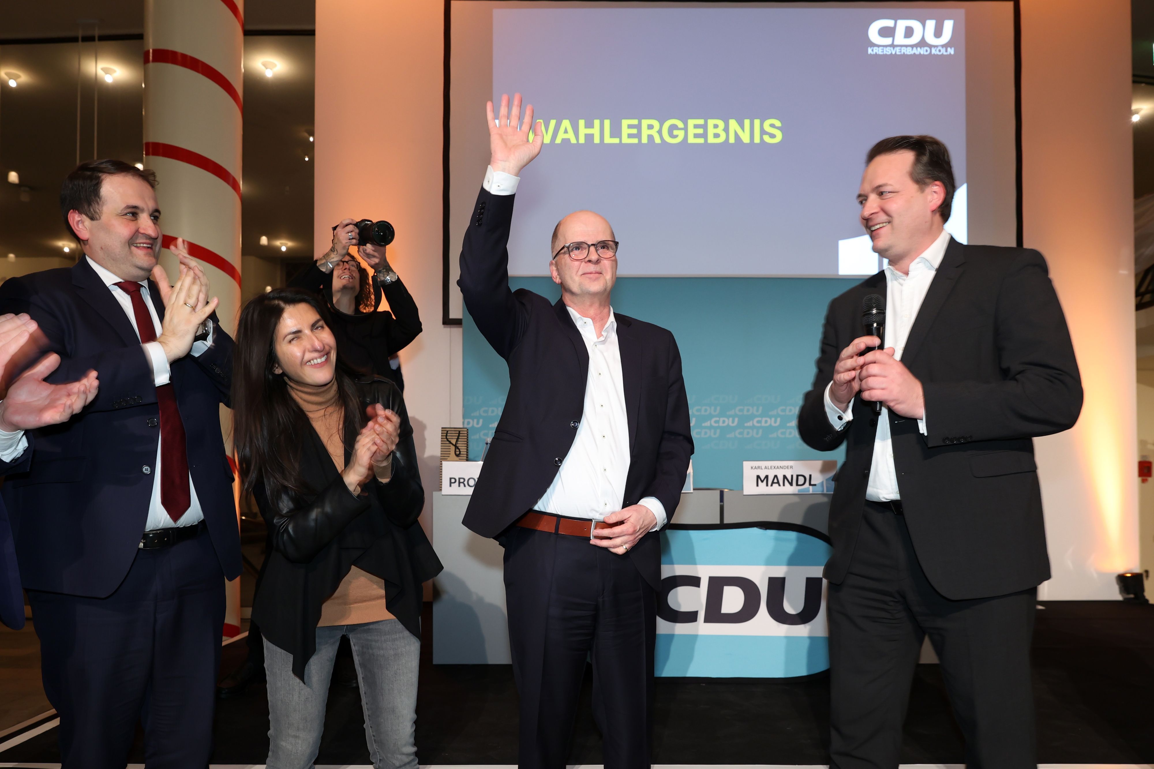 27. Januar 2025 Köln: Die CDU Köln wählt bei einer Mitgliederversammlung ihren Kandidaten für die Oberbürgermeisterwahl, Markus Greitemann.