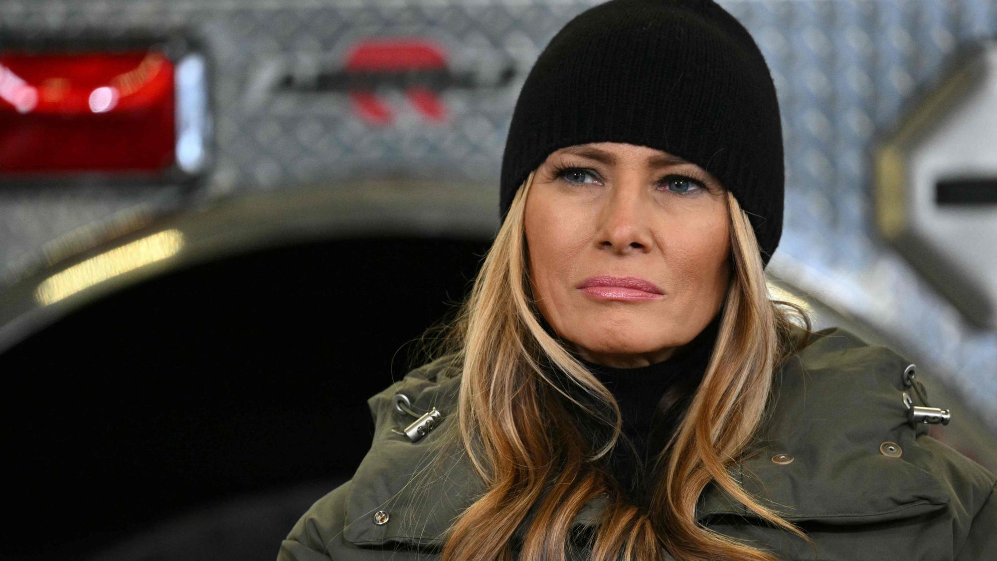 Melania Trump bei einem Auftritt.
