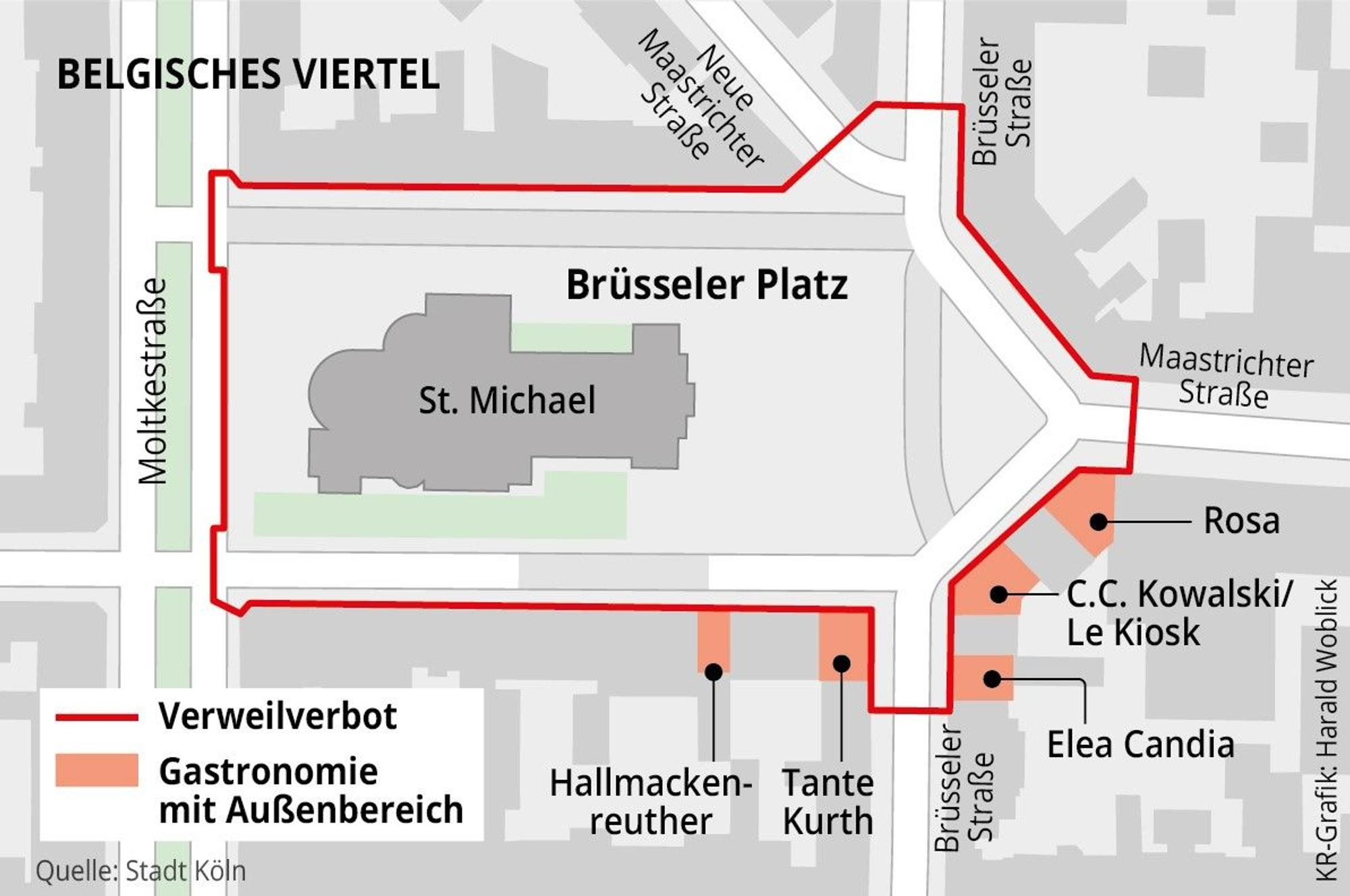 Zone am Brüsseler Platz