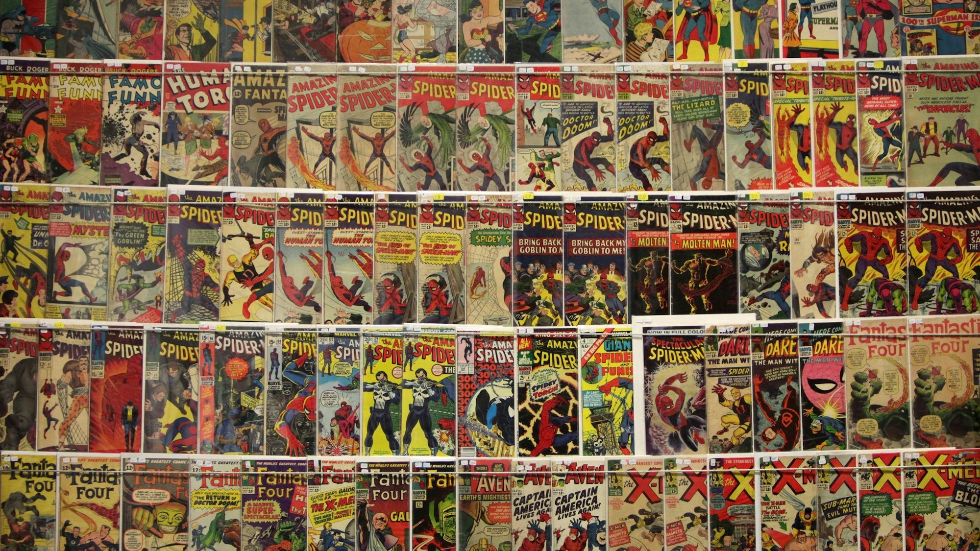 Die Helden aus den Marvel-Comics sind sehr beliebt - bald wird es eine Ausstellung mit vielen seltenen Exponaten in Köln geben. (Symbolbild)