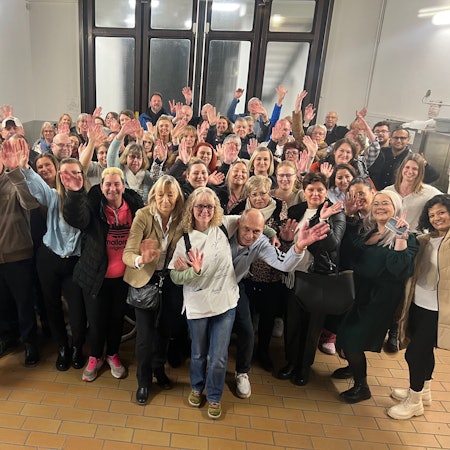 Die Belegschaft des St. Hubertus-Stifts sagt „Danke“ und „Tschüss“.