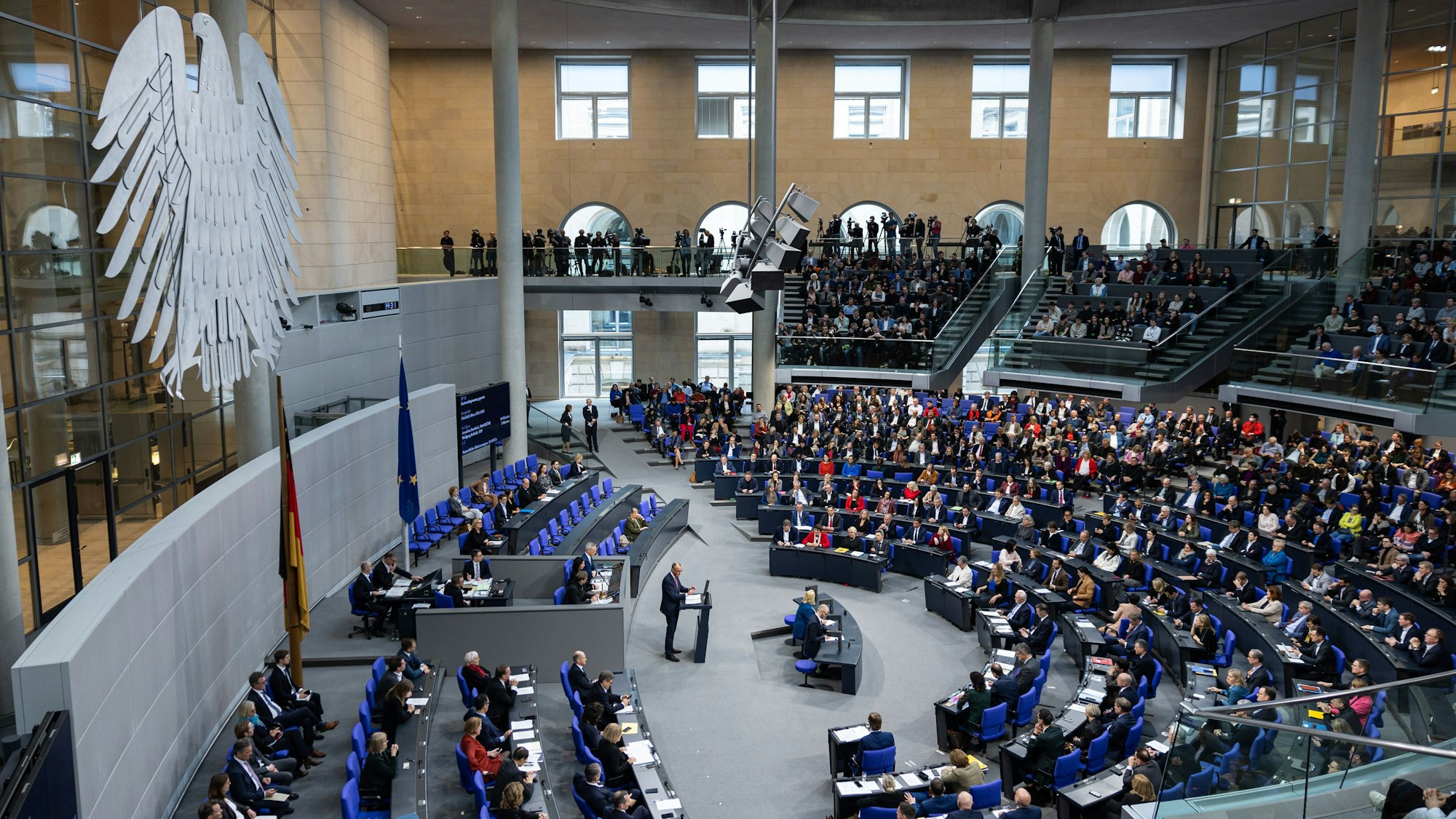 Der Bundestag in Berlin: Dorthin zieht es Andrea Kanonenberg . . . wenn die Wählerinnen und Wähler mitspielen.