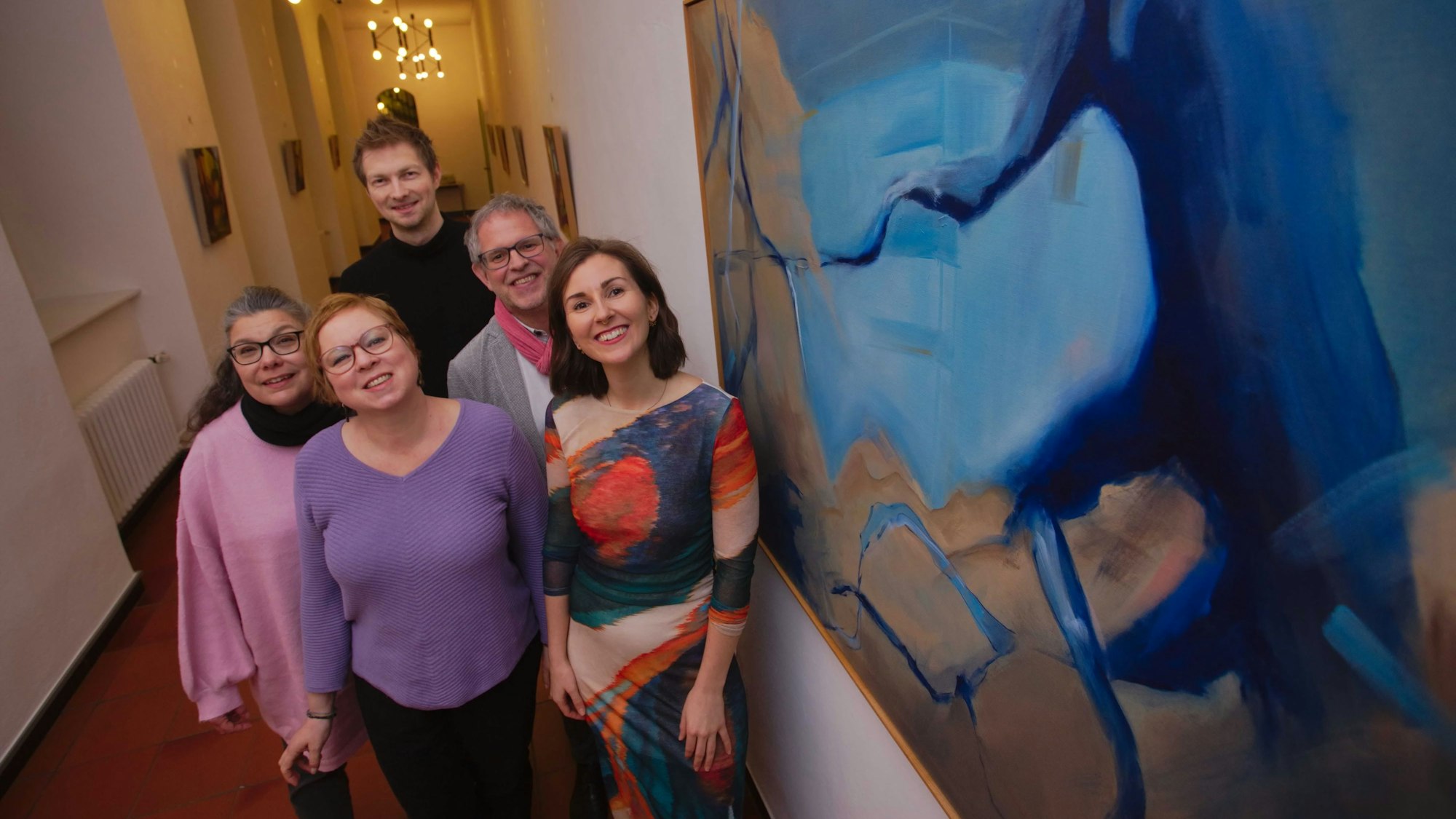 Von links: Astrid Lutz, Carolin Dörmbach, Hendrik Leyerer, Thomas Dörmbach, Anna Laurin Blumberg