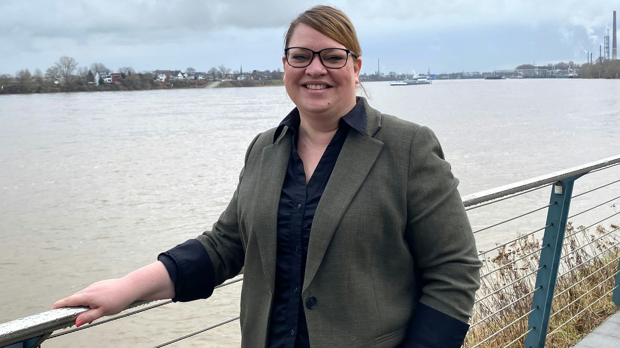 Die Wesselingerin Andrea Kanonenberg (SPD) kandidiert im Wahlkreis 91 für den Bundestag.