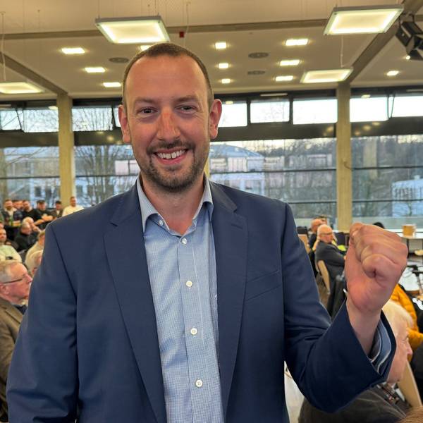 Sieger Christian Mandt ballt die Faust.