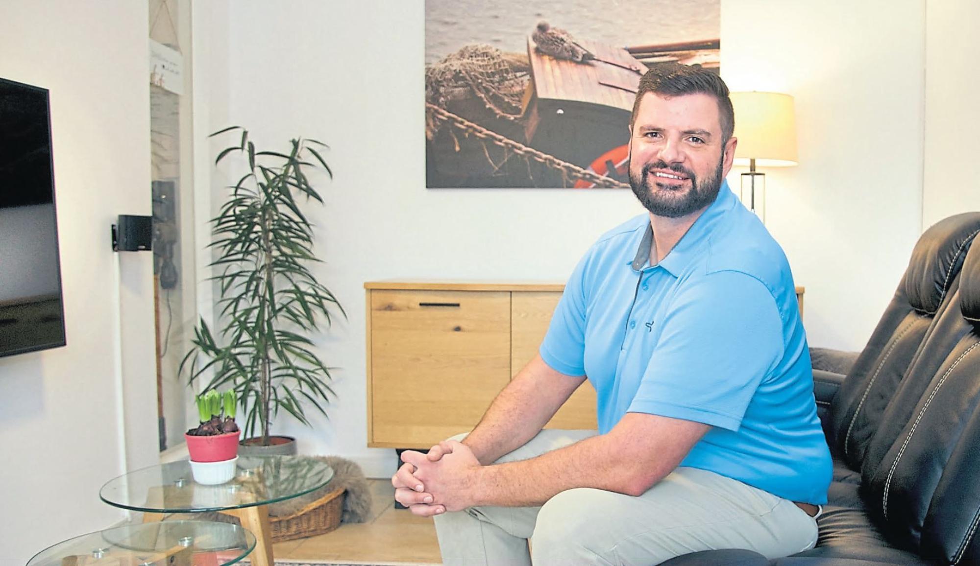 Der Alltag ist wieder normal: Christoph Nitsche steckte sich 2020 mit dem Coronavirus an.