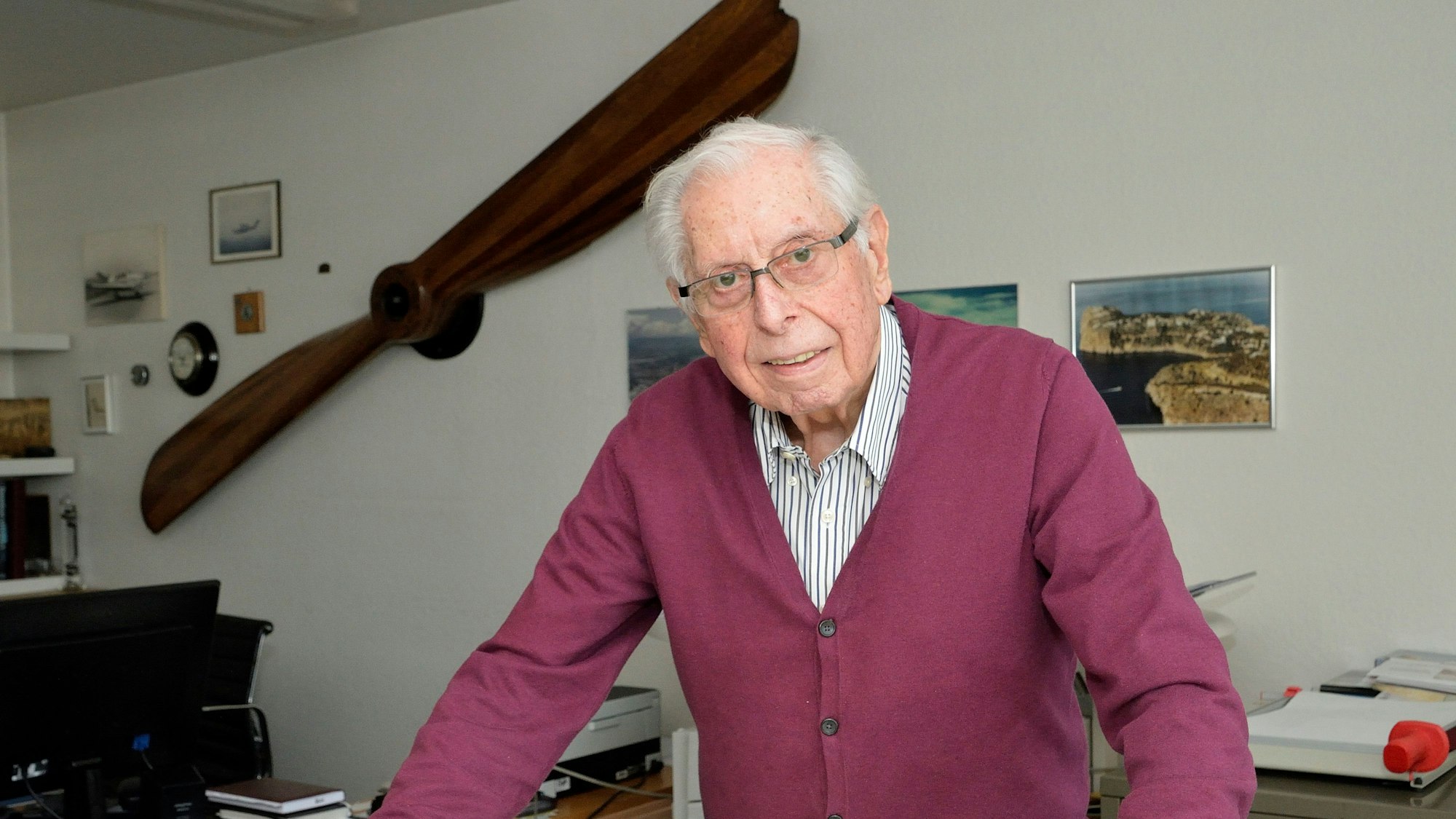 Das Foto zeigt Architekt Horst Welsch