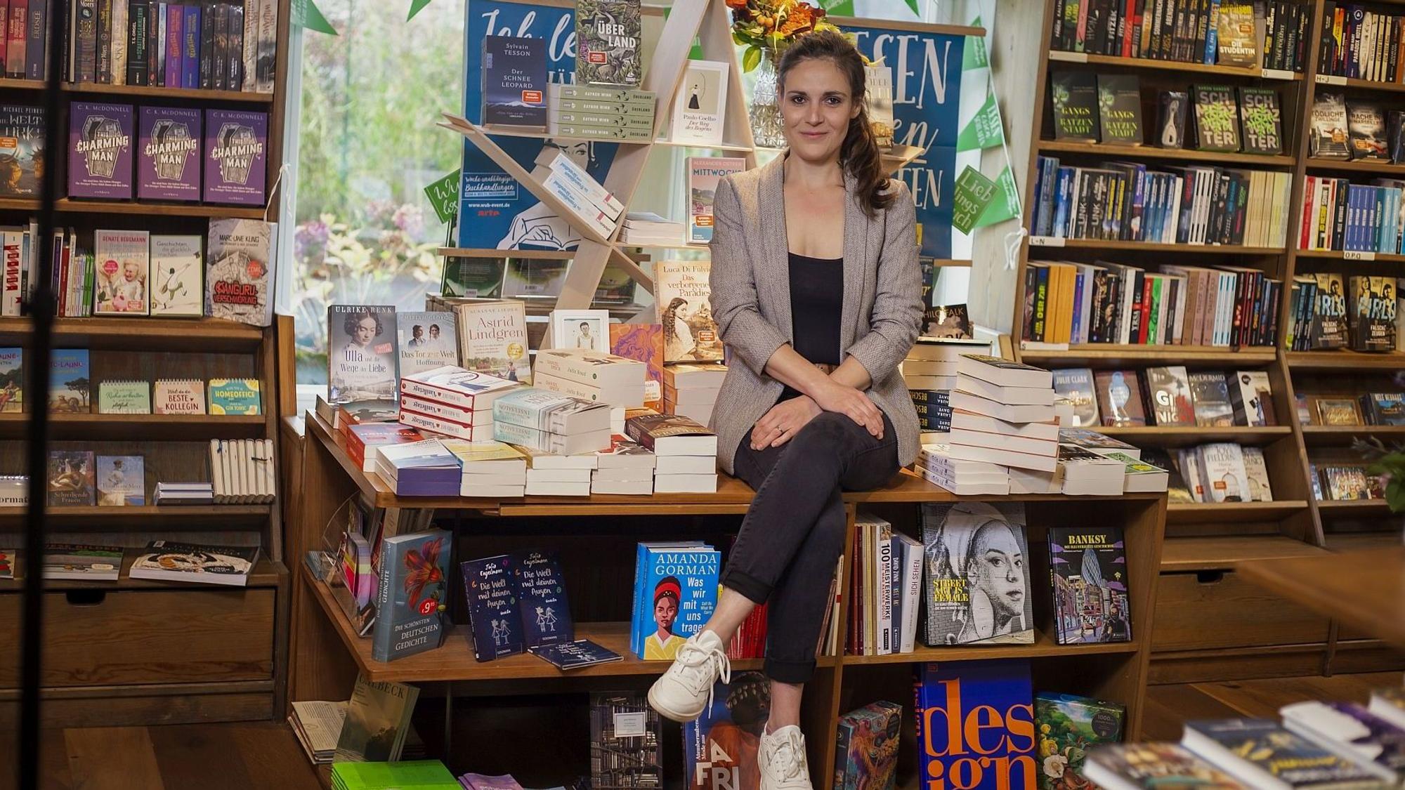 Paulina Löffelholz, Inhaberin der Buchhandlung Löffelholz