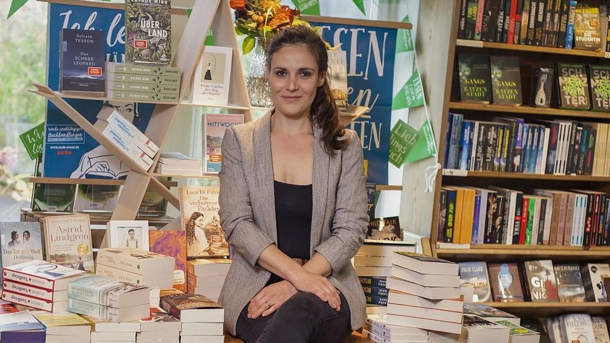 Paulina Löffelholz, Inhaberin der Buchhandlung Löffelholz