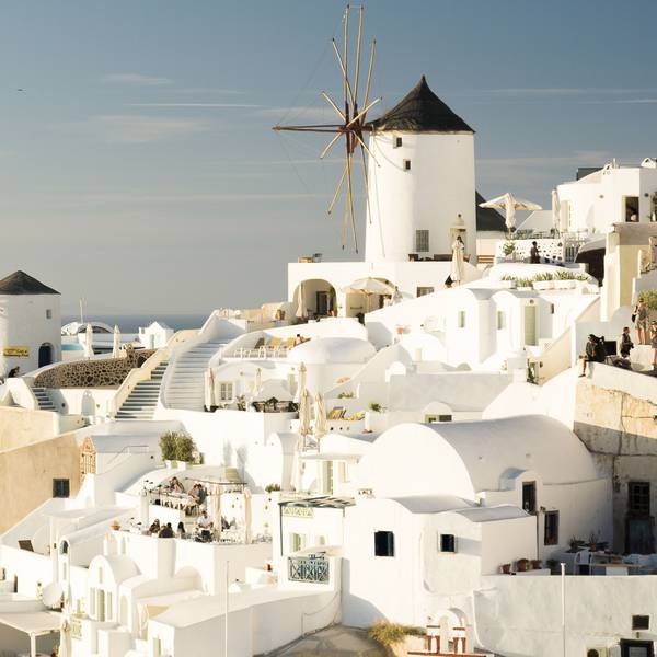 Zahlreiche Beben haben die griechische Insel Santorini erschüttert.