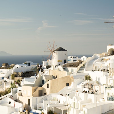Zahlreiche Beben haben die griechische Insel Santorini erschüttert.
