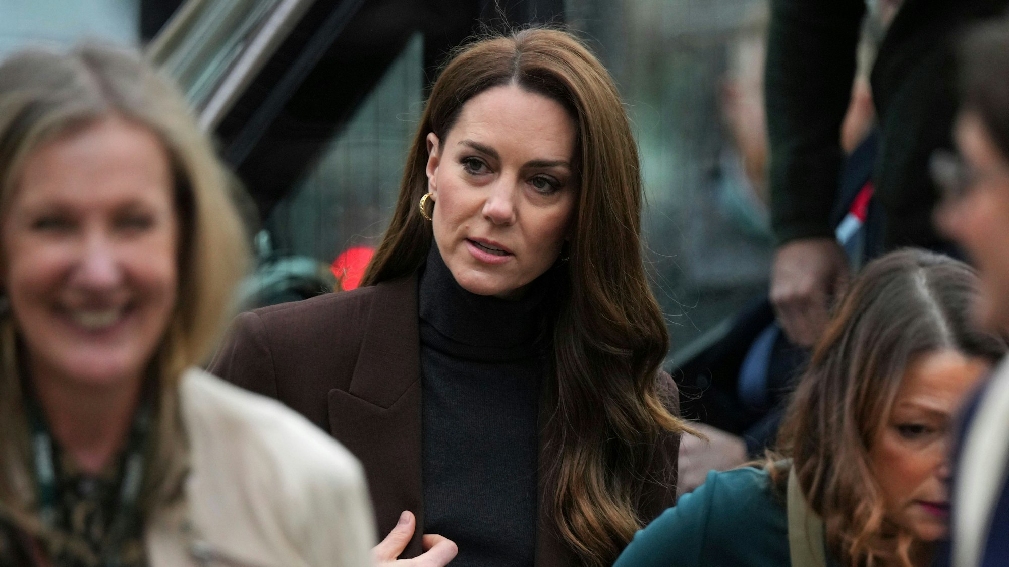 Prinzessin Kate bei ihrem Auftritt in London.