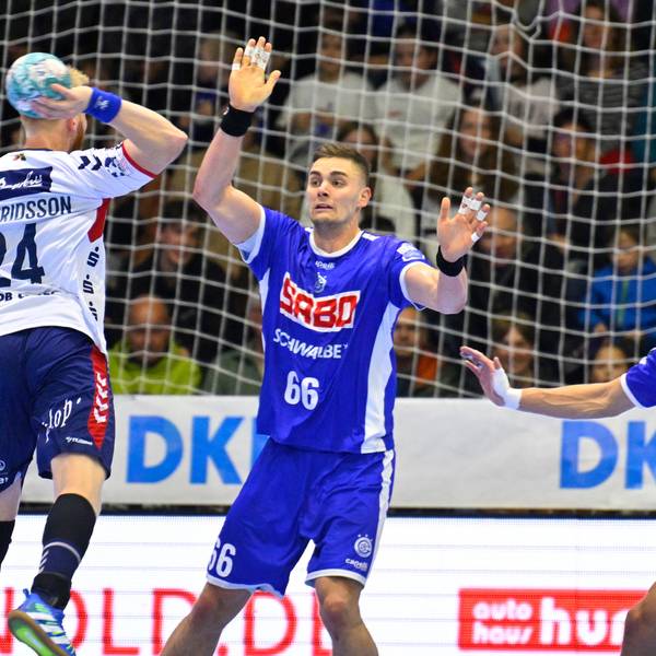 Spielszene aus dem Handball