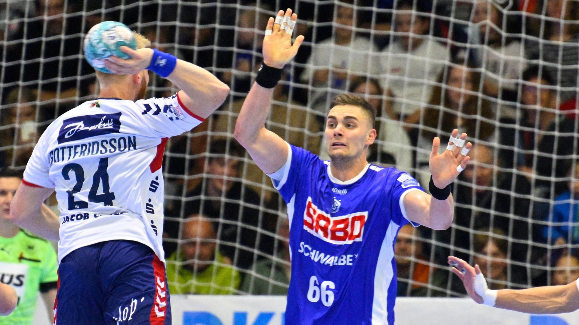 Spielszene aus dem Handball