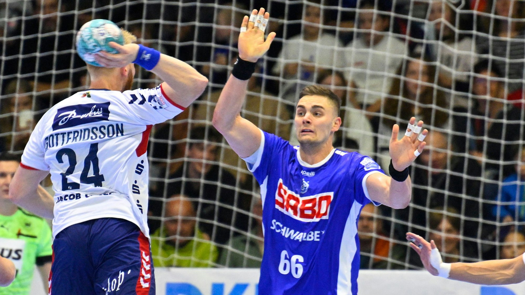 Spielszene aus dem Handball