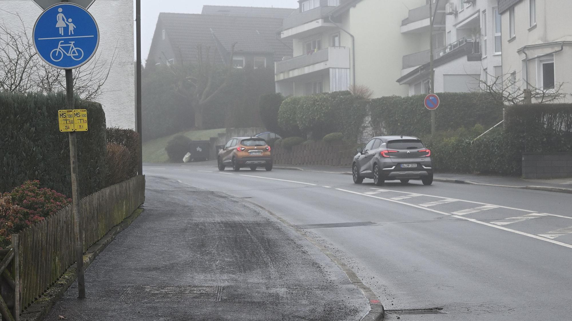 Voiswinkel. Der neue Geh-Radweg ist fertig