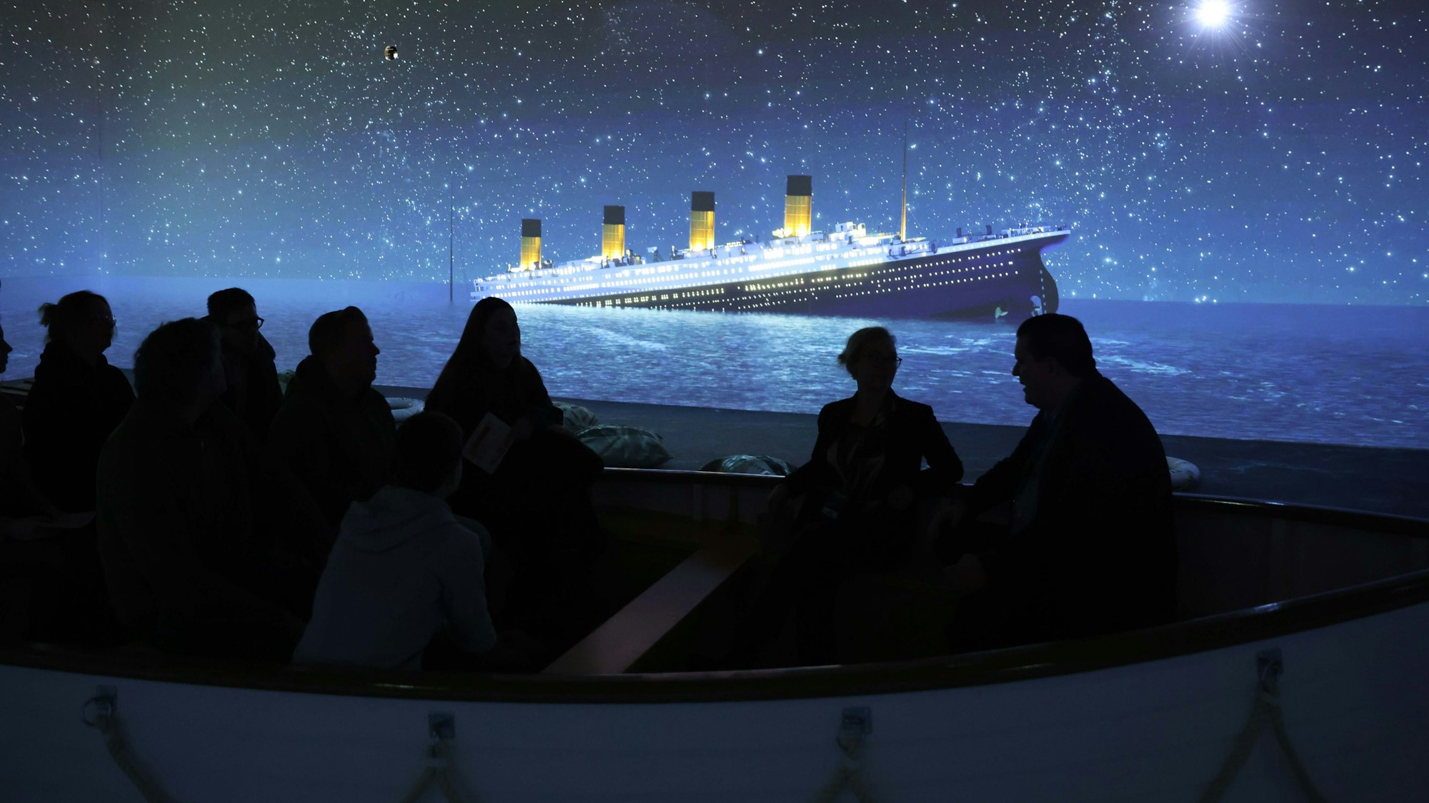 Rund 180.000 Gäste besuchten laut Veranstalter die Ausstellung „Titanic: Eine immersive Reise“ in Ehrenfeld.