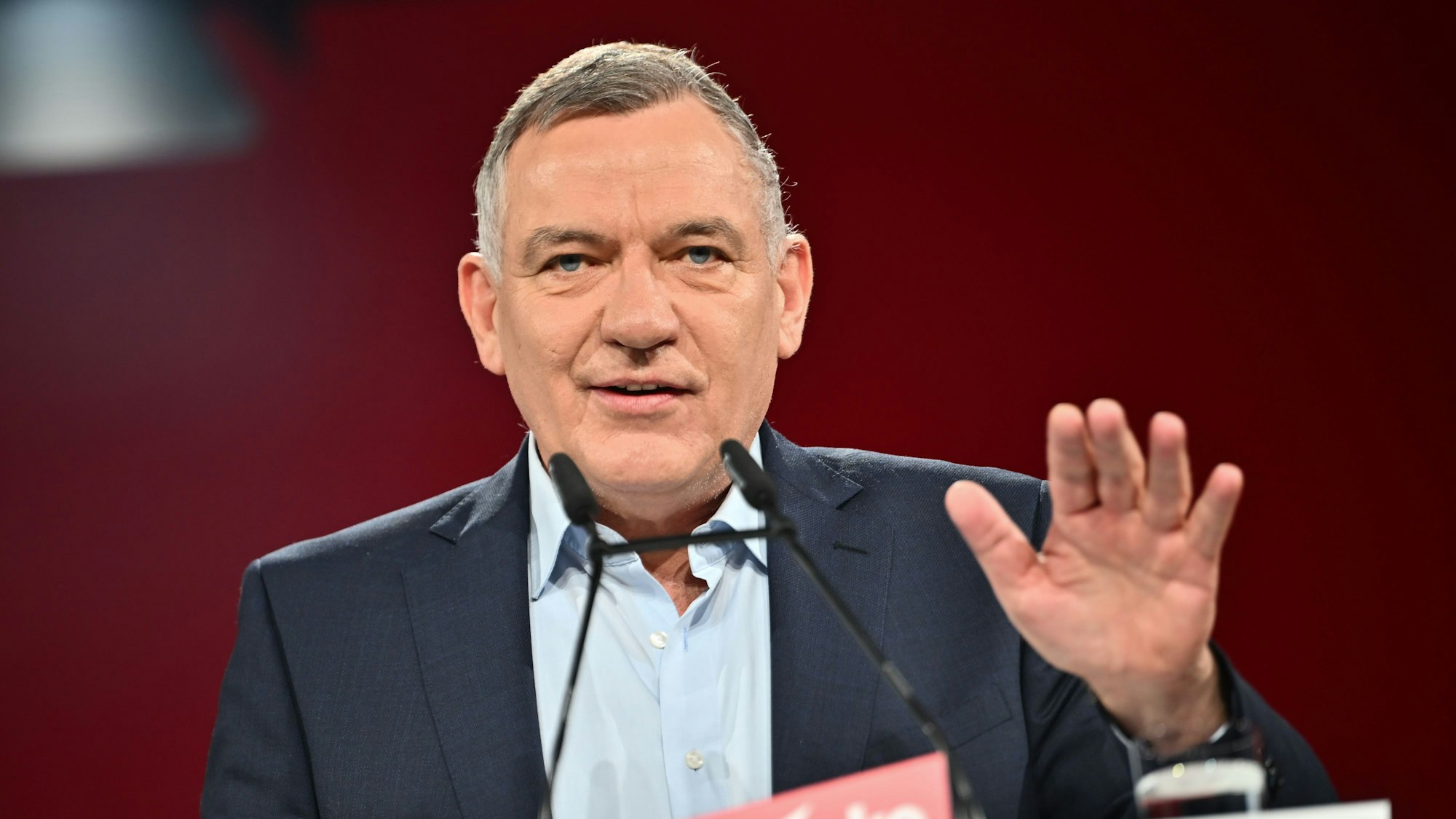 Jan van Aken, Bundesvorsitzender der Partei Die Linke