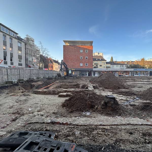 Baustelle Bezirksrathaus Rodenkirchen