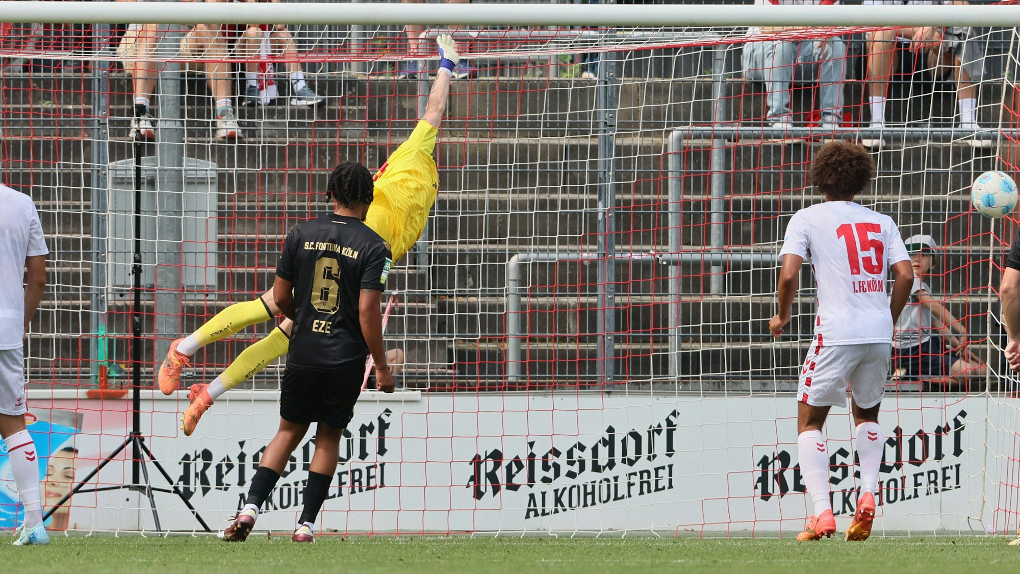 Im Hinspiel entschied Fortuna-Angreifer Stipe Batarilo das Derby durch ein Traumtor
