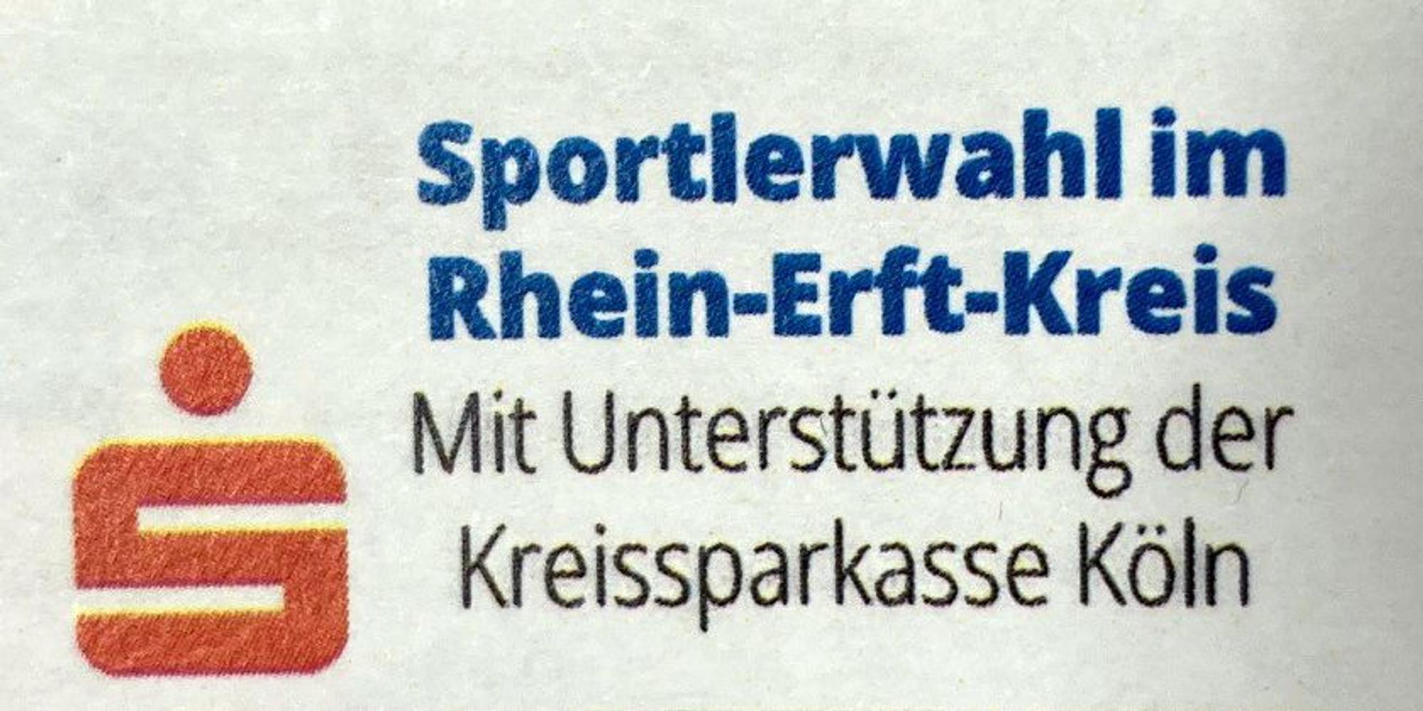 Das Bild zeigt das Logo der Kreissparkasse Köln, als Unterstützer der diesjährigen Sportlerwahl.