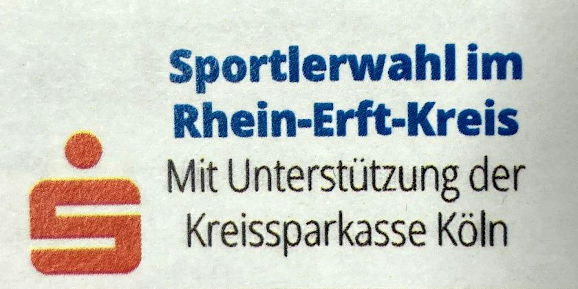 Das Bild zeigt das Logo zur Sportlerwahl