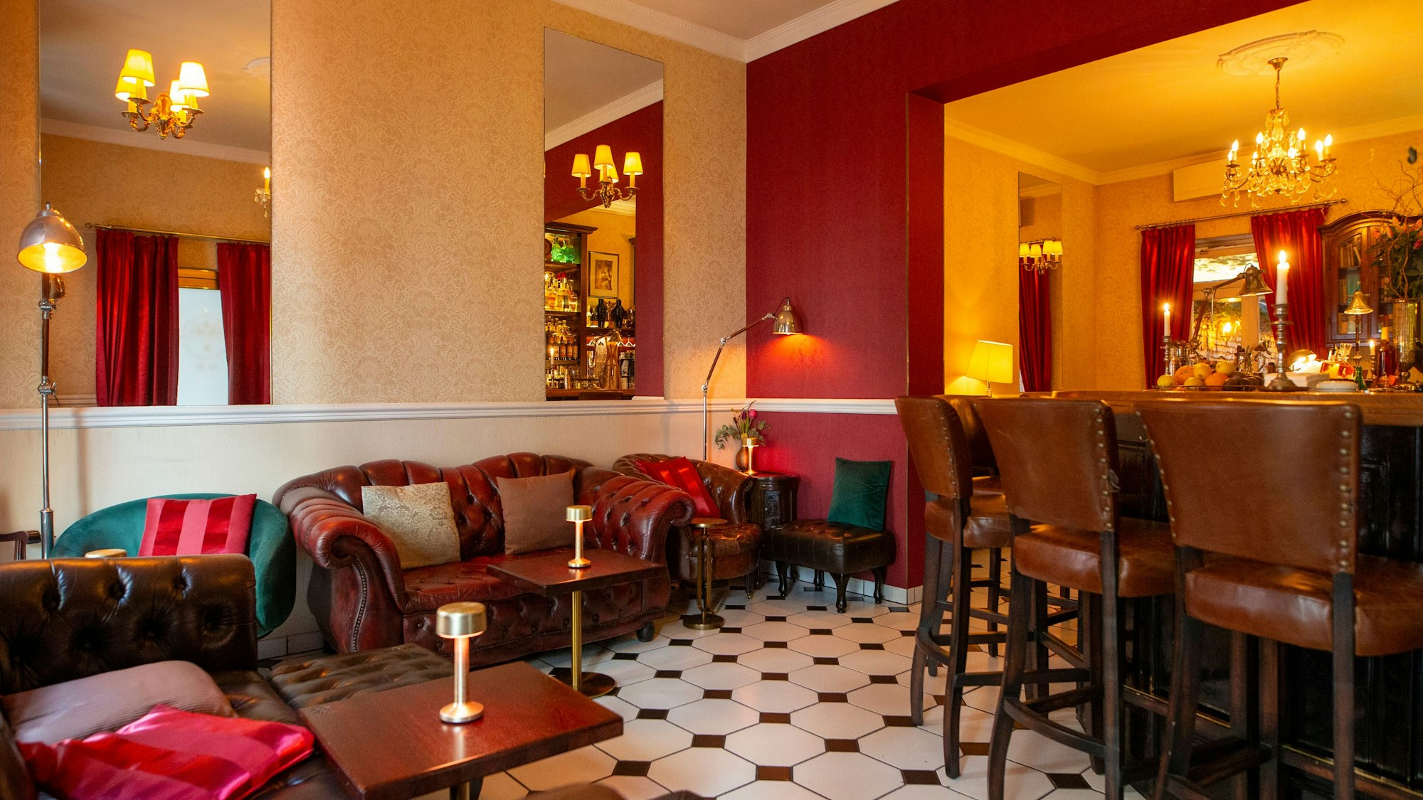 Blick in Seiberts Cocktailbar