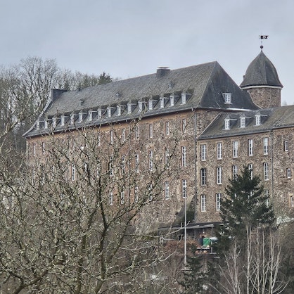 Blick auf das Schleidener Schloss.