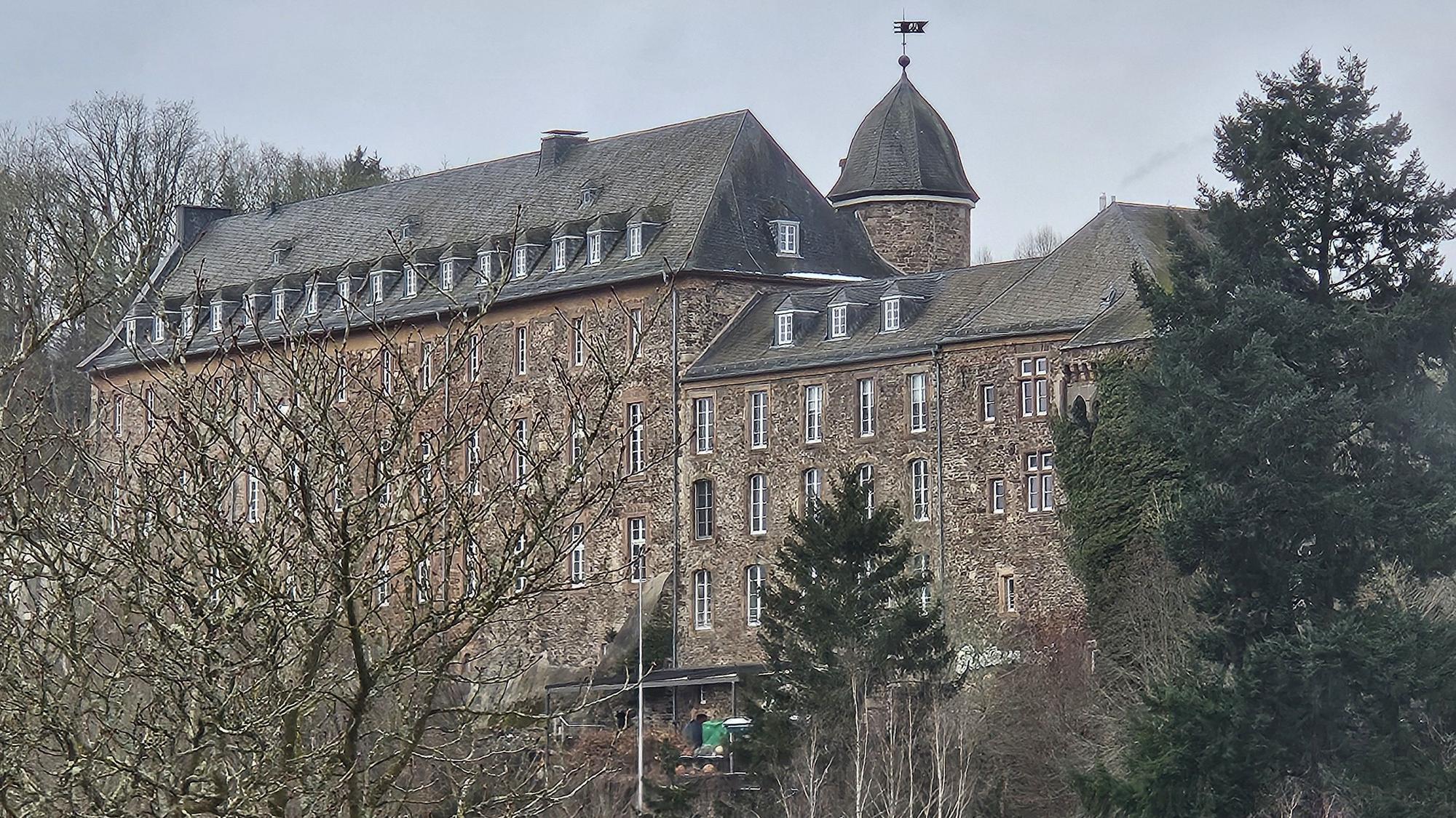Blick auf das Schleidener Schloss.