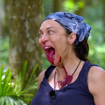 Lilly Becker muss sich durchs Dschungel-Kiosk snacken.