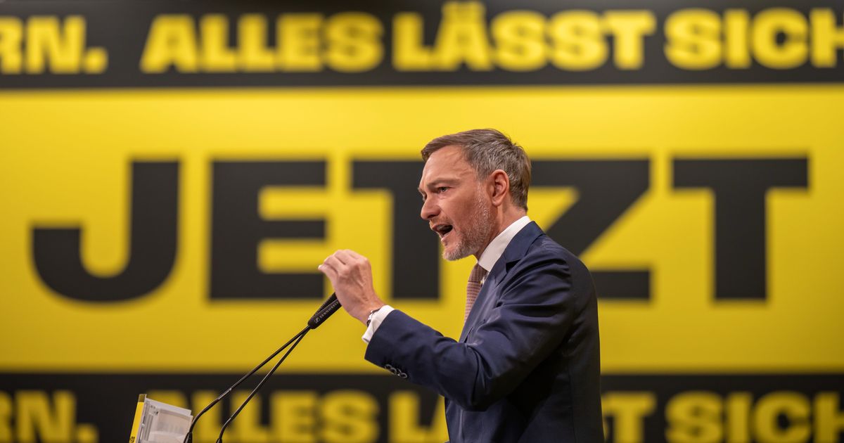 FDP party conference: Lindner criticizes demonstrations against the right: ...
