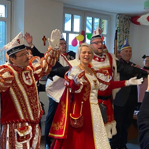 Porzer Dreigestirn im Hospiz