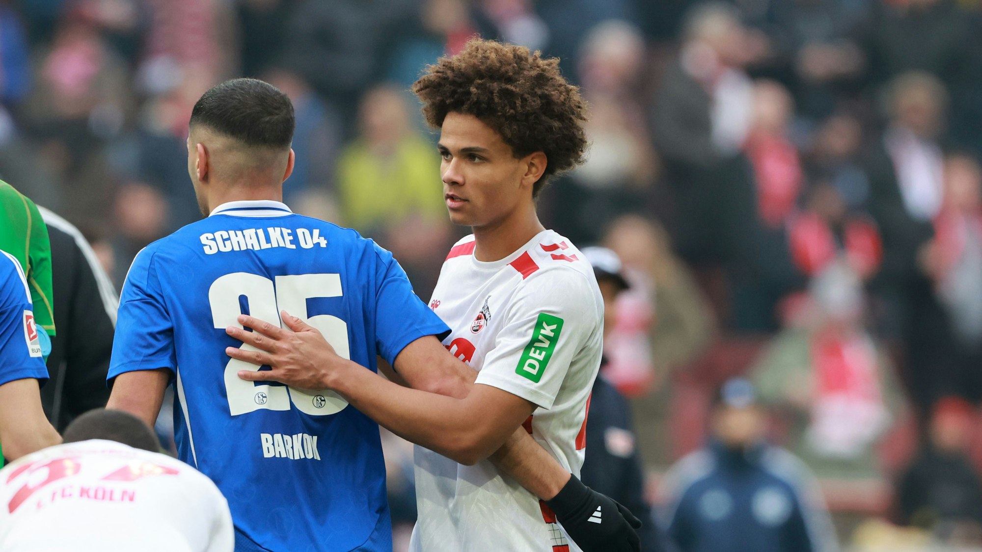 1. FC Köln vs. Schalke 04, 21. Spieltag, 09.02.2025, 13.30 Uhr, Neo Telle (1. FC Köln), Bild: Herbert Bucco