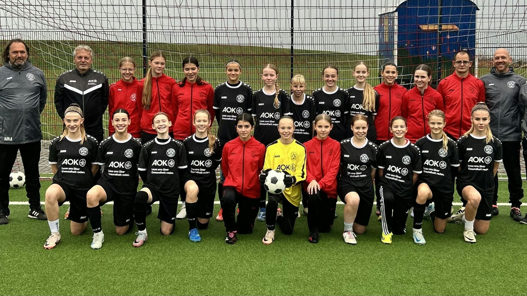 Gruppenbild der C-Juniorinnen des TuS Zülpich.