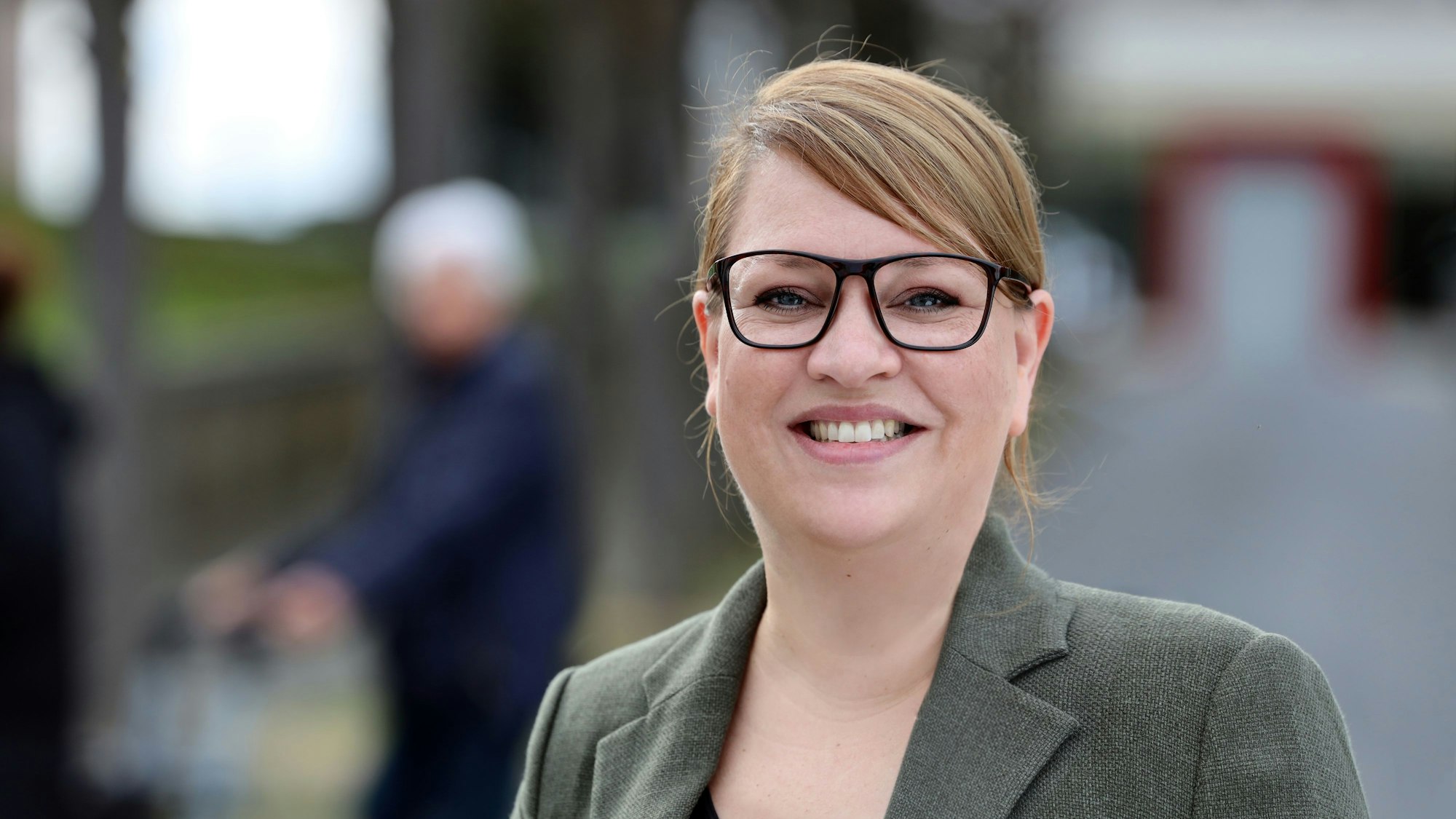 Das Bild zeigt die Sozialdemokratin Andrea Kanonenberg.