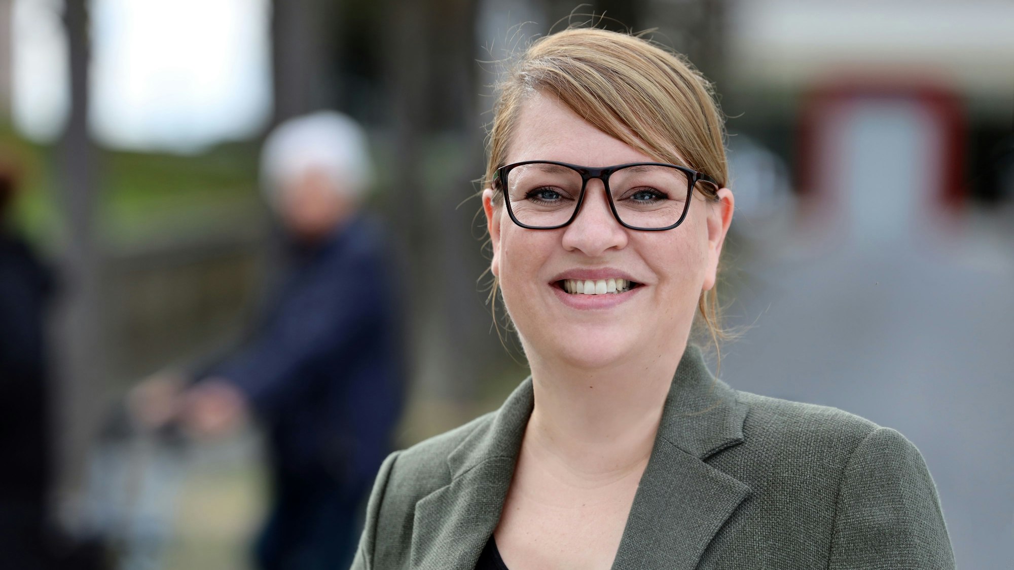 SPD-Bundestagskandidatin Andrea Kanonenberg für den Wahlkreis 91.