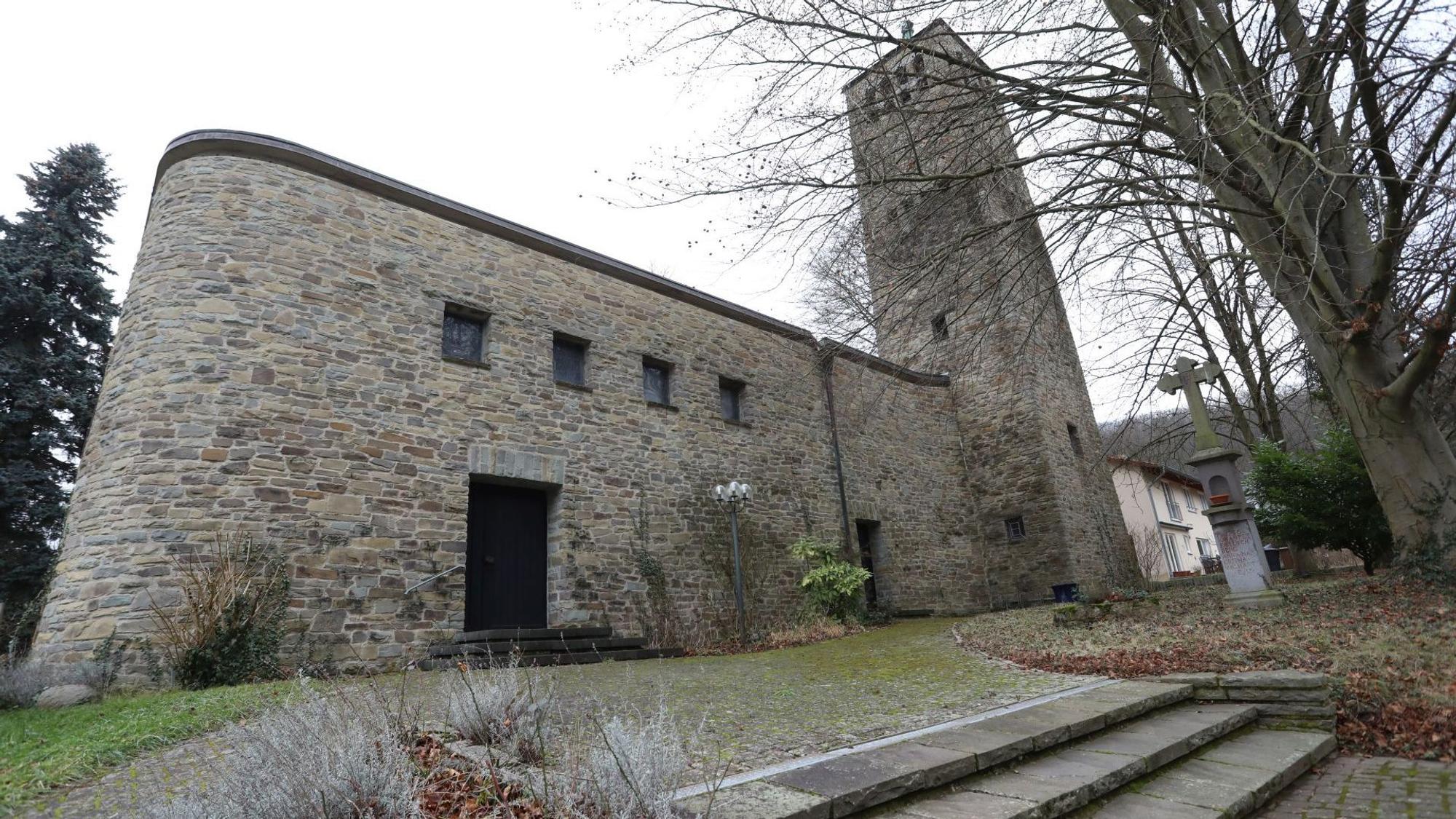 Die steinerne Kirche Heilig Geist in Königswinter-Römlinghoven