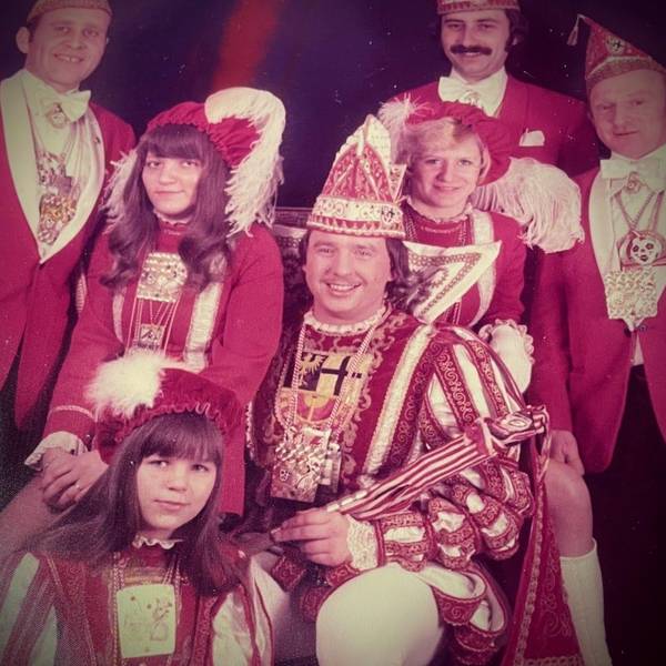 Zu sehen ist Uwe Kopainski als Prinz im Jahre 1975.