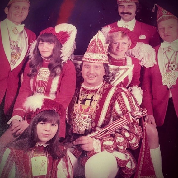 Zu sehen ist Uwe Kopainski als Prinz im Jahre 1975.