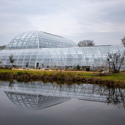 Die neuen Schaugewächshäuser