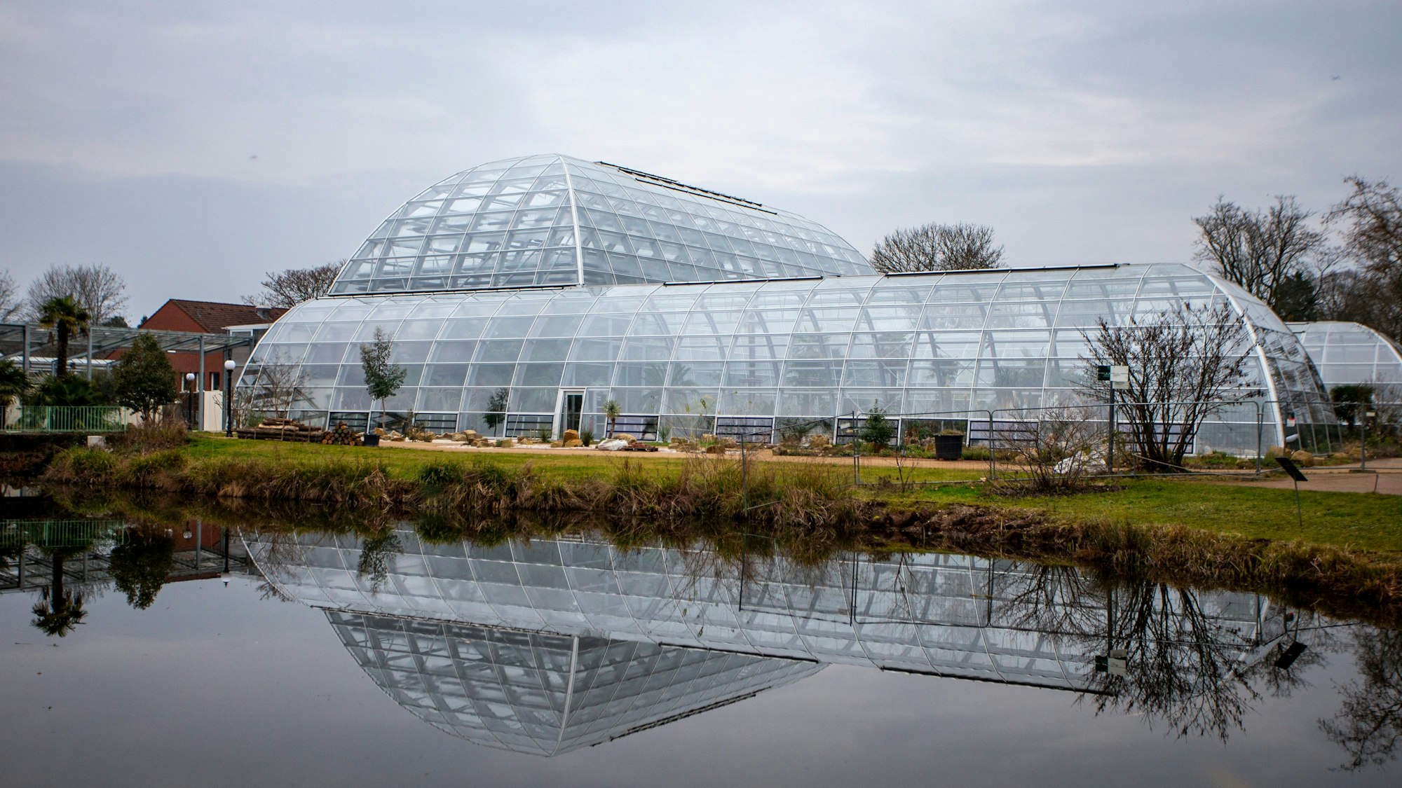 Die neuen Schaugewächshäuser