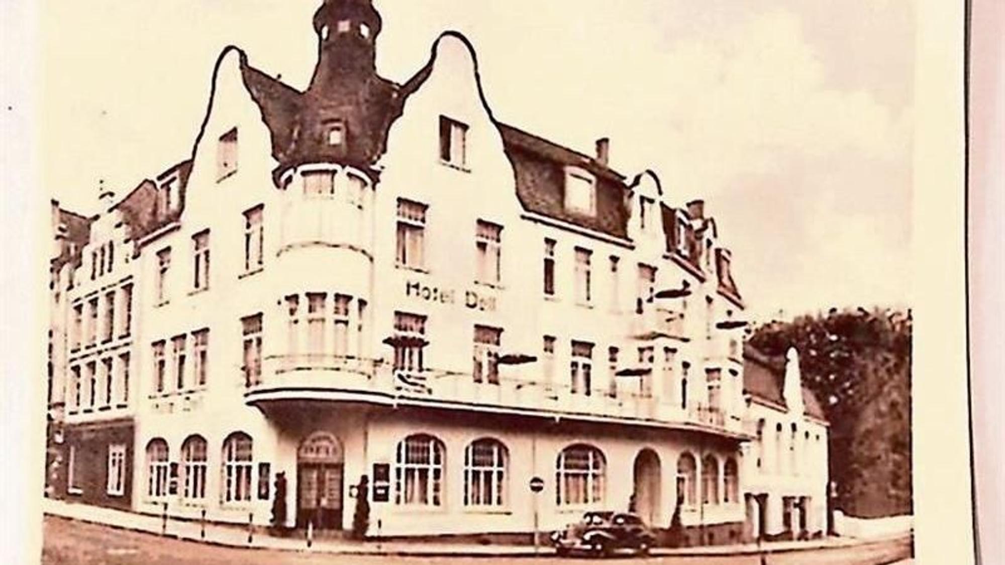 Eine historische Aufnahme des damaligen Hotels.