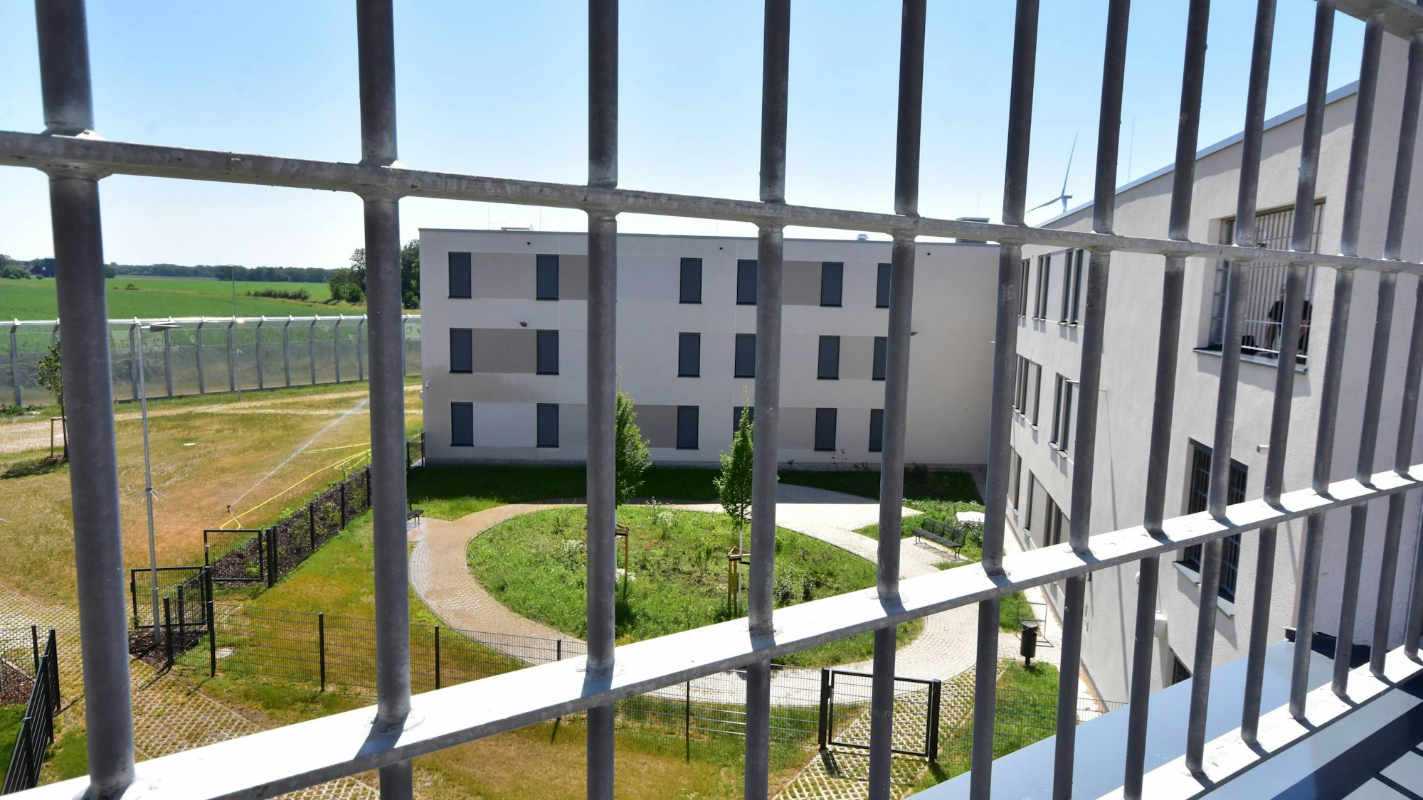 Blick aus einer forensischen Psychiatrie.