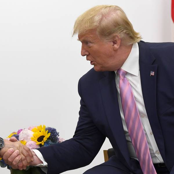 Wladimir Putin und Donald Trump beim G20-Gipfel in Osaka 2019. Jetzt soll es wieder zu einem Treffen kommen.