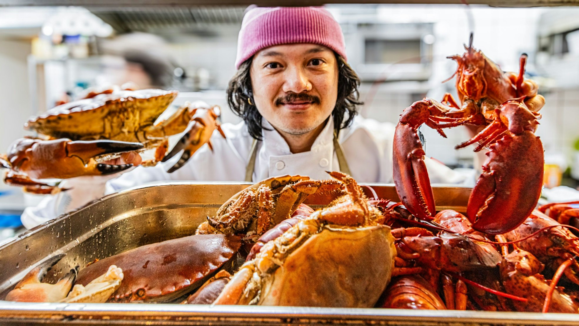 Seafood spielt im Restaurant Hase eine wichtige Rolle.