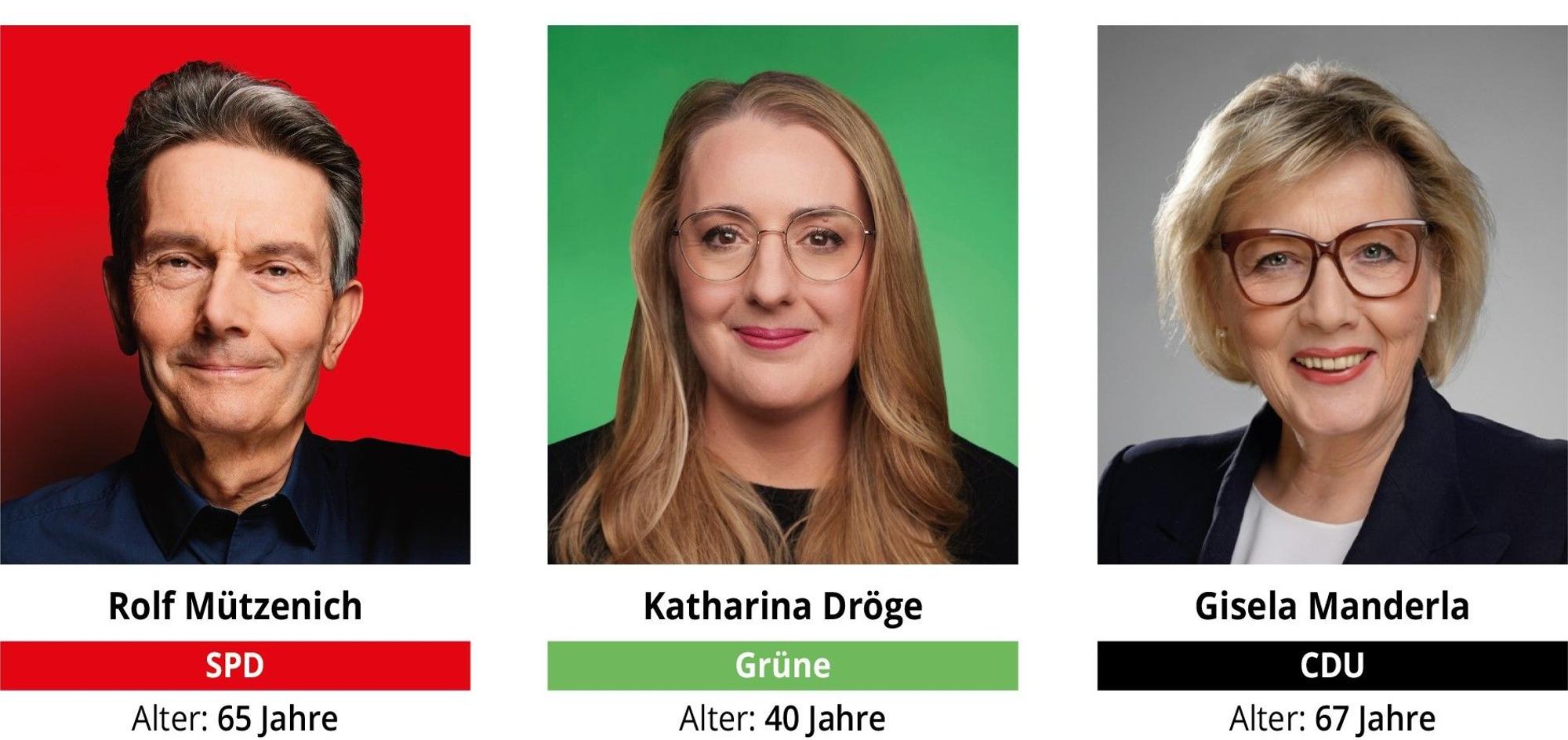 Diese Kandidatinnen und Kandidaten stehen zur Wahl.