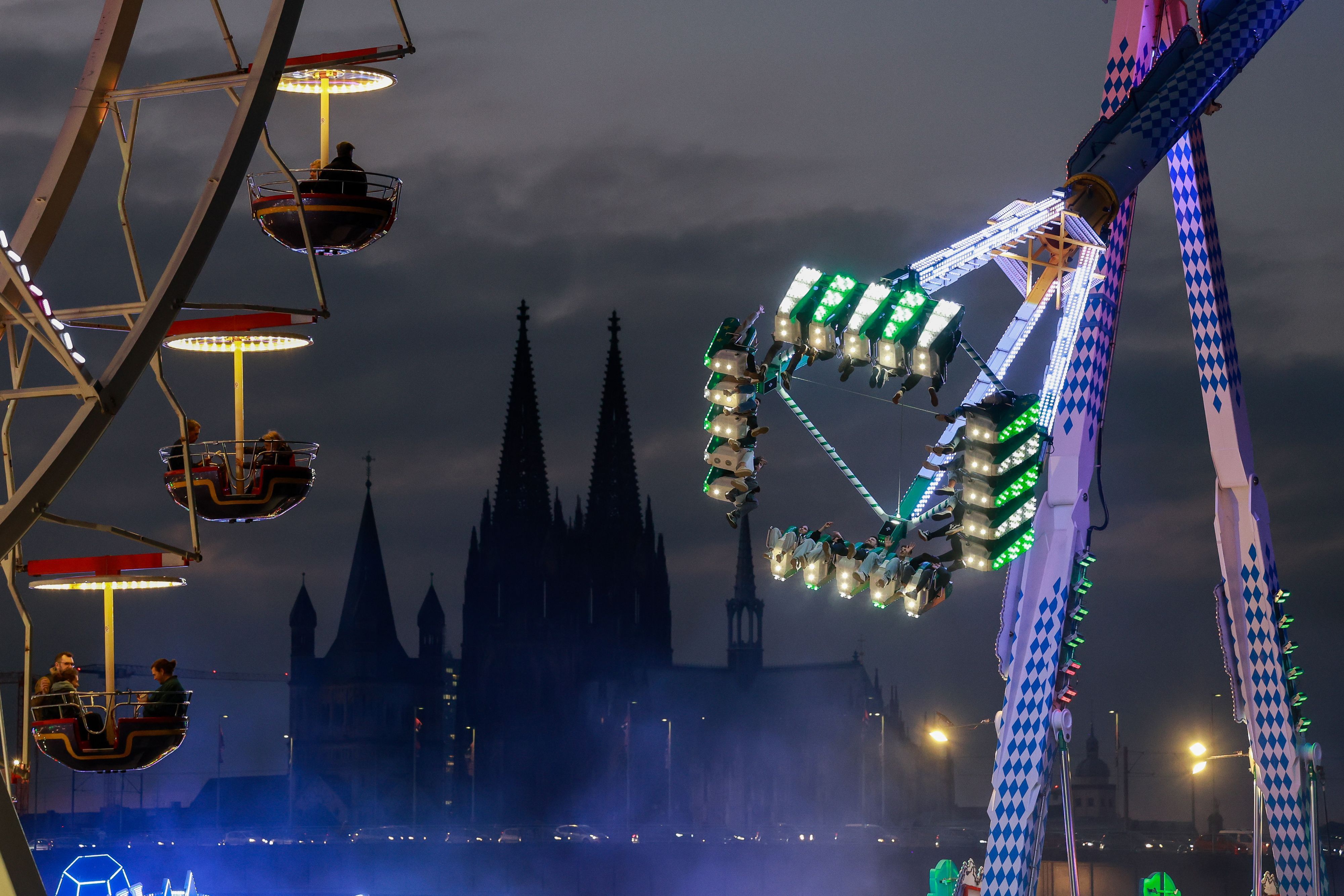 Die Kirmes in Deutz fand zuletzt im Herbst 2024 statt.