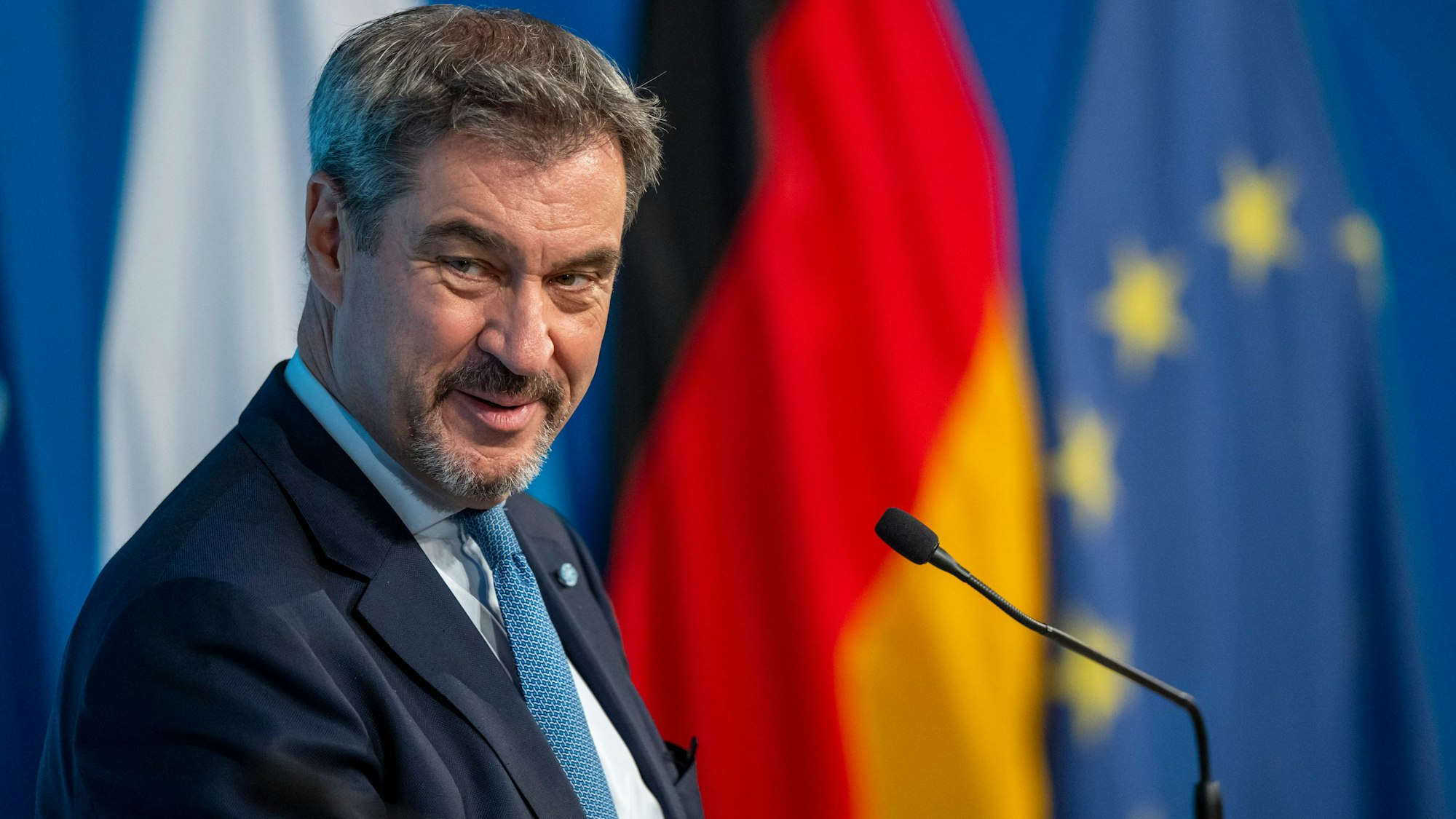 Auf ein Bier mit Markus Söder würde Schubert gerne verzichten.