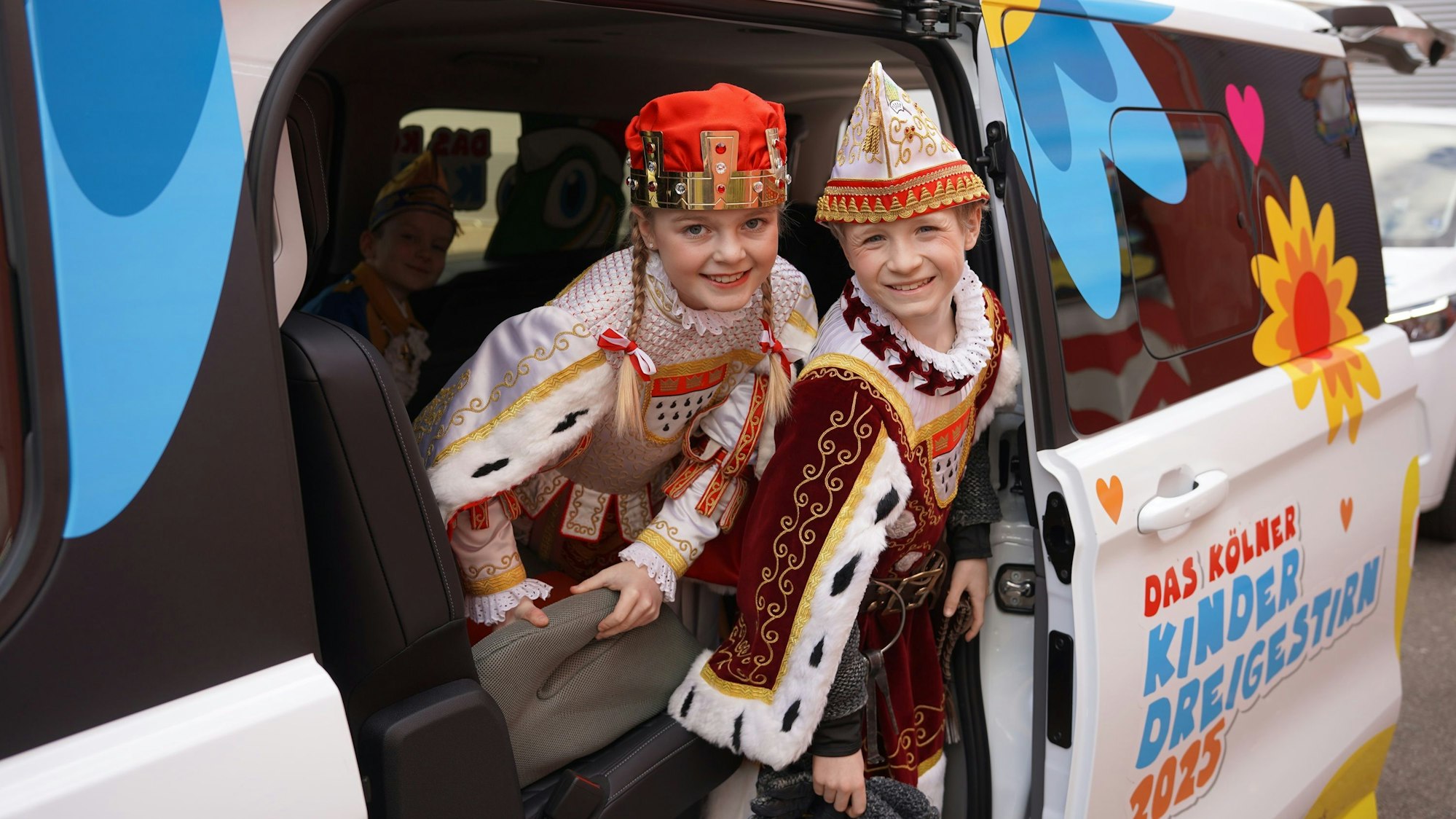 Terminstress und trotzdem Spaß dabei: Der Nachwuchs auf dem Sprung.
