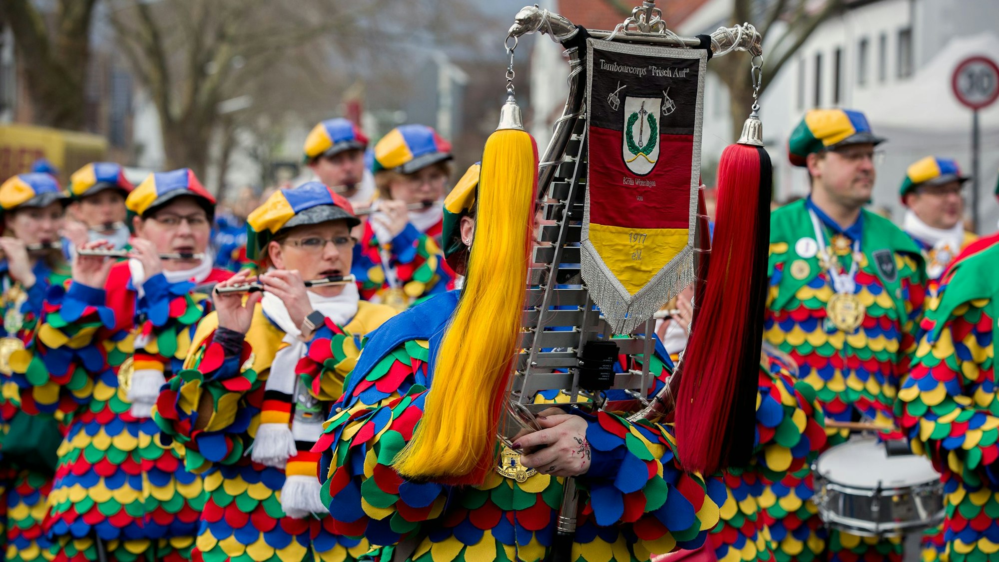 Bundestambourcorps Frisch Auf, Worringen